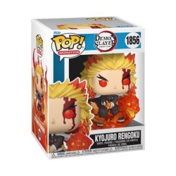 Figurine POP! Animation Kyojuro Rengoku 9ème forme Exclusive 9cm - Demon Slayer