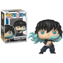 Figurine POP Muichiro (Attaque) Animation 1853 avec Chase - Demon Slayer