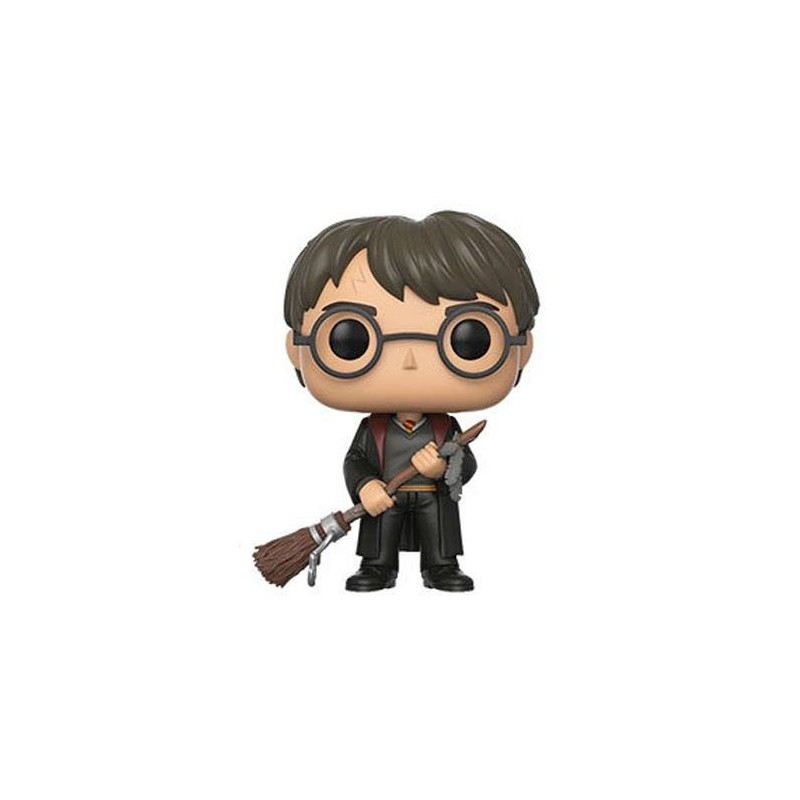 Figurine POP! Movies Harry Potter avec Firebolt et Plume 9 cm