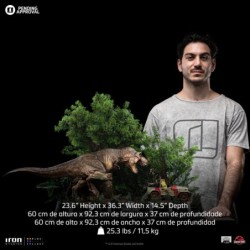 Statuette  T-Rex Chase Demi Art Scale 1/20 60cm Jurassic Park