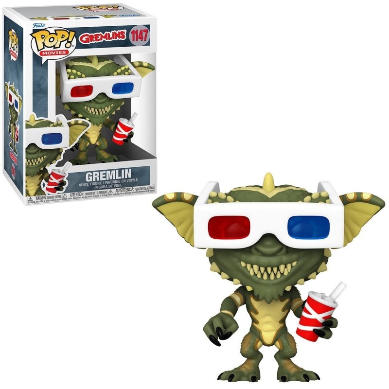 Figurine POP Gremlin avec lunettes 3D N°1147 - Gremlins