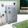 Autocollants Minecraft Puffy Gadget Decals