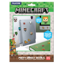 Autocollants Minecraft Puffy Gadget Decals