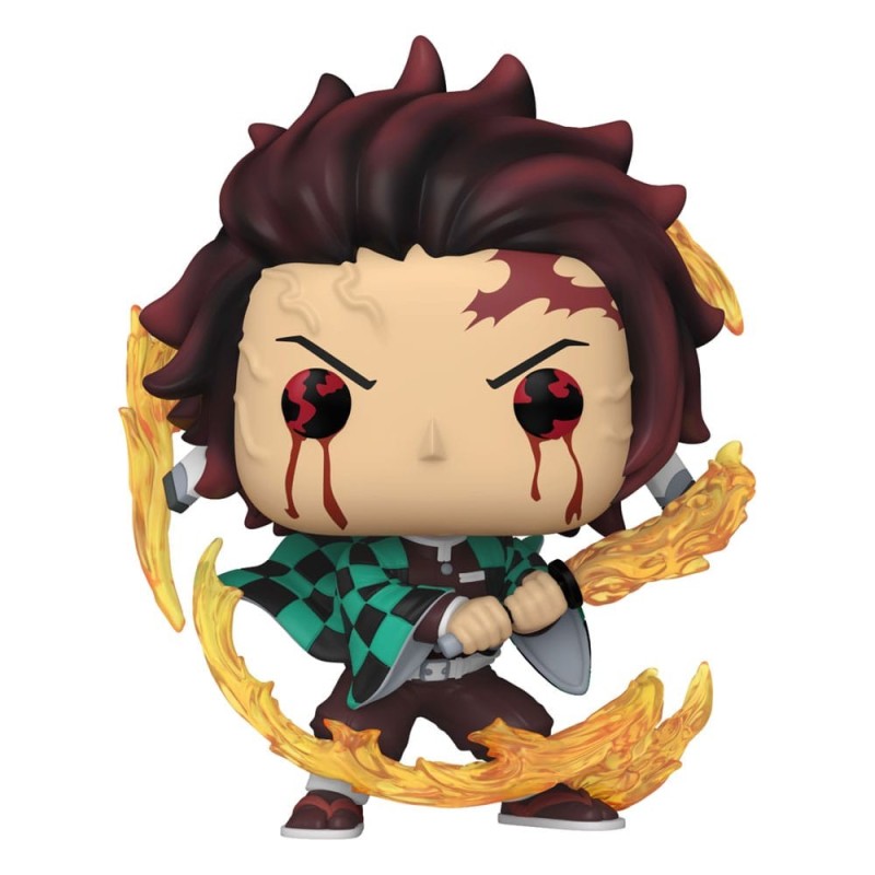 POP! Animation Vinyl figurine Tanjiro (Sun Breathing) 9cm 1748 - Demon Slayer