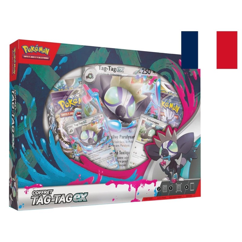 Coffret EX Tag-Tag Ex 04/2024 - Français - Pokémon JCC Coffret EX Tag-Tag Ex 04/2024 - Français - Pokémon JCC