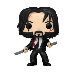 Figurine POP John Wick avec couteaux N° 1763