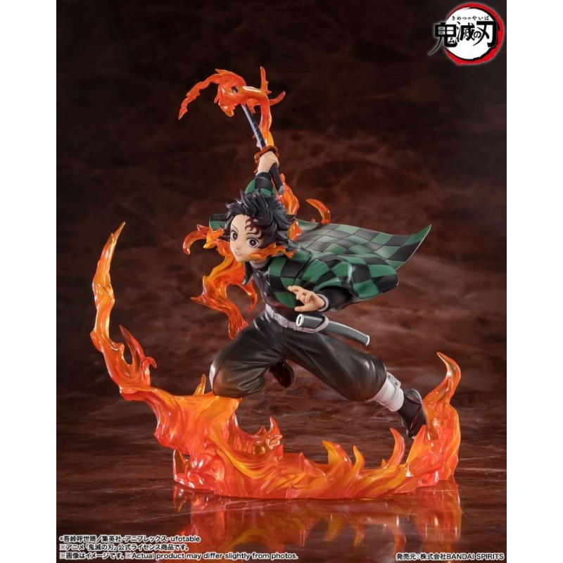 Statuette FiguartsZERO Tanjiro Rengoku Sword 19cm - Demon Slayer Statuette FiguartsZERO Tanjiro Rengoku Sword 19cm - Demon Slayer