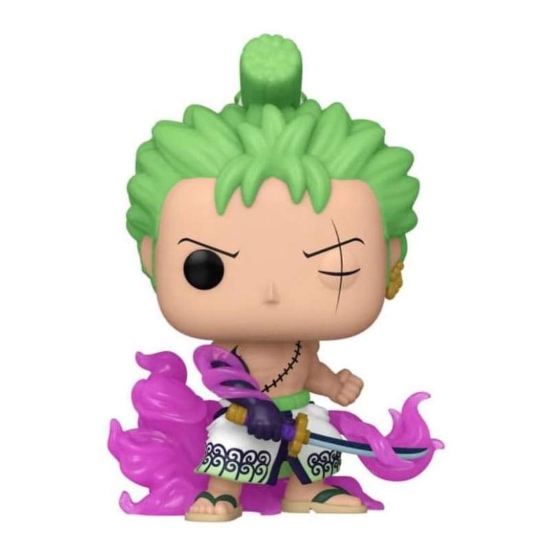 POP! Movies Vinyl figurine Zoro w/ Enma (GW) Exclusive 9cm - One Piece