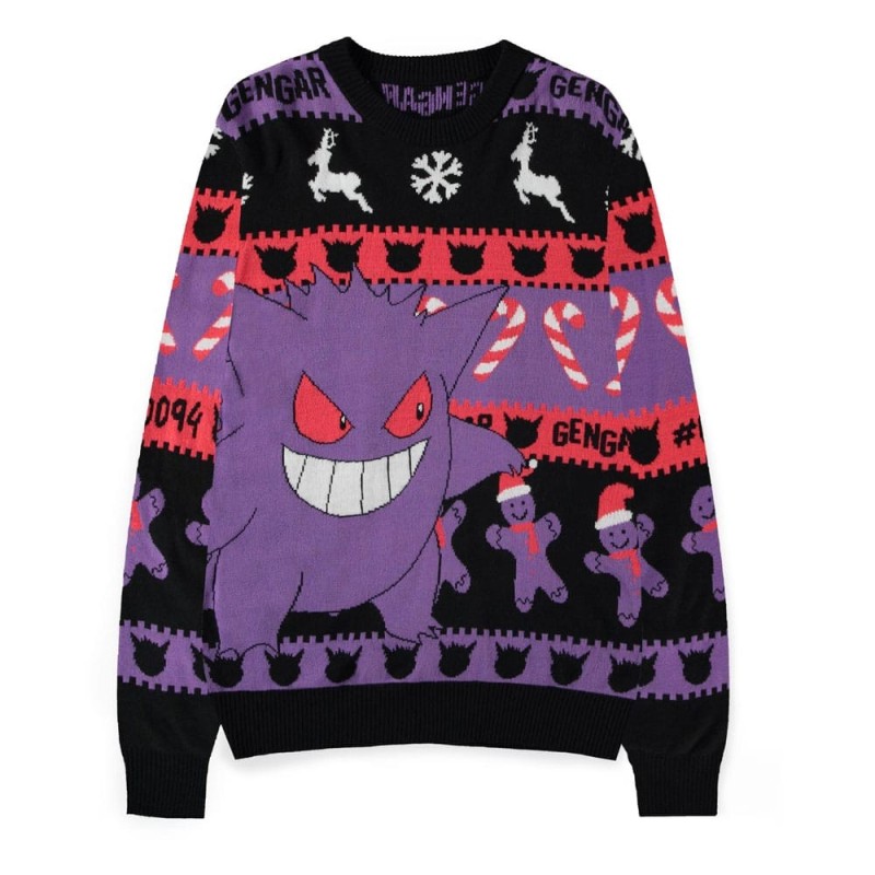 Pokémon Sweater Gengar (Christmas Jumper) Pokémon Sweater Gengar (Christmas Jumper)