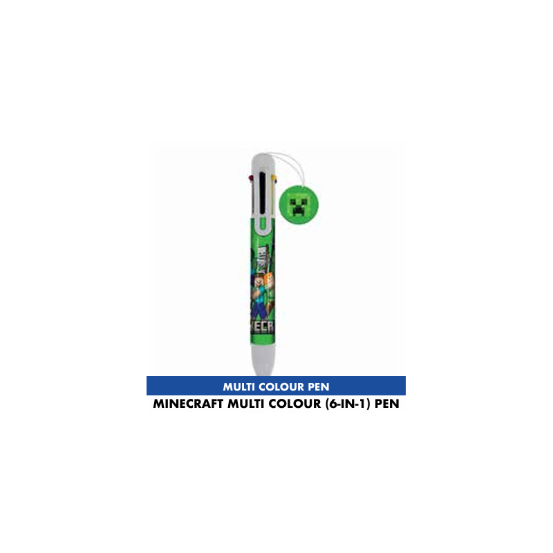 Stylo Minecraft Bic Muticolore Stylo Minecraft Bic Muticolore