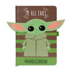 Carnet de notes Premium A5 I'm All Ears Green - The Mandalorian