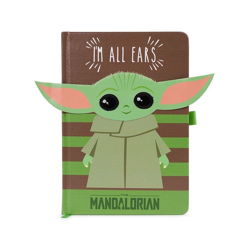 Carnet de notes Premium A5 I'm All Ears Green - The Mandalorian Carnet de notes Premium A5 I'm All Ears Green - The Mandalorian