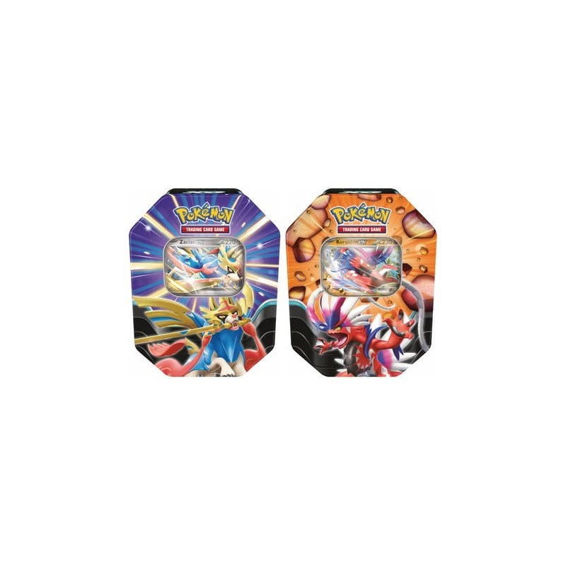 Pokebox Tin Box 2025/Q2 2 Visuels Zacian ou Koraidon - Légendes Tranchantes - Français Pokebox Tin Box 2025/Q2 2 Visuels Zacian ou Koraidon - Légendes Tranchantes - Français