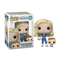 Figurine POP La Femme Invisible et Franklin N°1514 - Les 4 Fantastiques