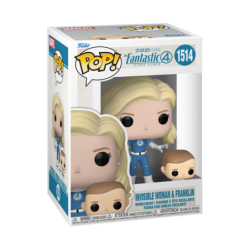 Figurine POP La Femme Invisible et Franklin N°1514 - Les 4 Fantastiques