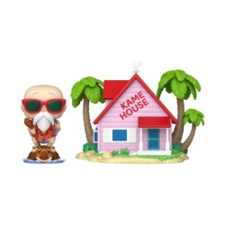 Figurine  POP TOWN N°46 Kame House avec Tortue Géniale / Master Roshi - Dragon Ball