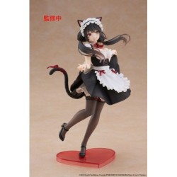 Date A Live V Coreful statuette PVC Kurumi Tokisaki Cat Ear Maid Ver. 18 cm