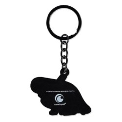 Porte-clés caoutchouc Pochita Sitting - Chainsaw Man