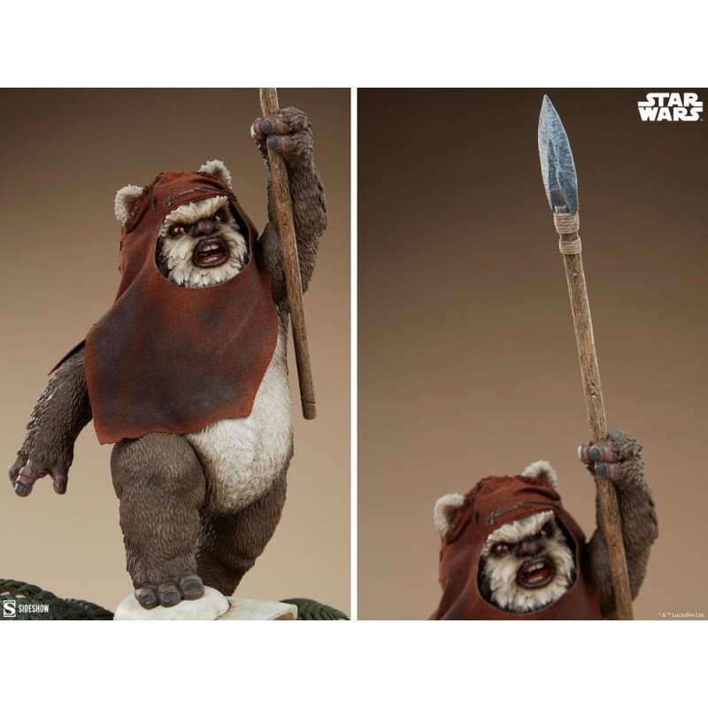 Statuette Premium Format Wicket 46 cm - Star Wars, épisode VI : Le Retour du Jedi Statuette Premium Format Wicket 46 cm - Star Wars, épisode VI : Le Retour du Jedi