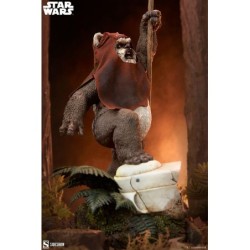 Statuette Premium Format Wicket 46 cm - Star Wars, épisode VI : Le Retour du Jedi