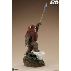 Statuette Premium Format Wicket 46 cm - Star Wars, épisode VI : Le Retour du Jedi