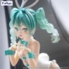 Statuette Hatsune Miku PVC BiCute Bunnies Miku Rurudo White Color Ver. 27 cm