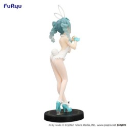 Statuette Hatsune Miku PVC BiCute Bunnies Miku Rurudo White Color Ver. 27 cm