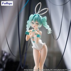 Statuette Hatsune Miku PVC BiCute Bunnies Miku Rurudo White Color Ver. 27 cm