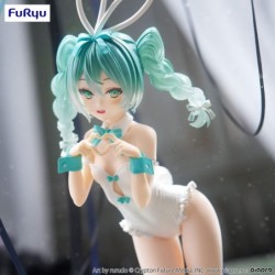 Statuette Hatsune Miku PVC BiCute Bunnies Miku Rurudo White Color Ver. 27 cm
