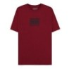 T-Shirt Chainsaw Man Smile Bordeaux