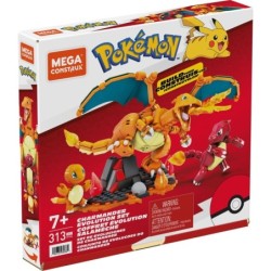 Mega Construx Coffret Évolution Salamèche - Pokémon jeu de construction