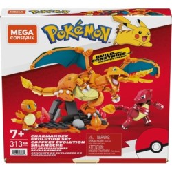 Mega Construx Coffret Évolution Salamèche - Pokémon jeu de construction