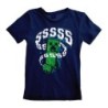 T-shirt Creepers Minecraft bleu enfant