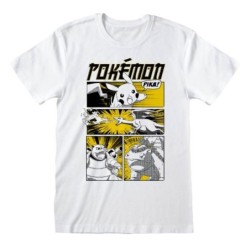 T-shirt Pokemon – Anime Style Cover blanc