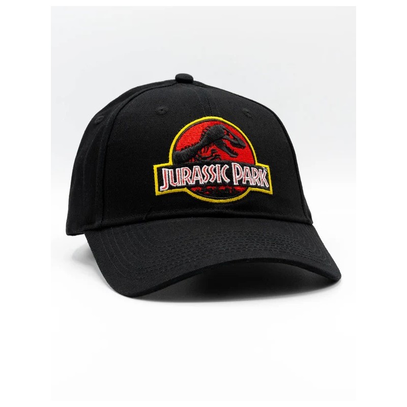 Casquette noire Jurassic Park - Logo