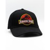 Casquette noire Jurassic Park - Logo