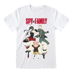 T-shirt blanc Spy x Family en action