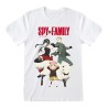 T-shirt blanc Spy x Family en action