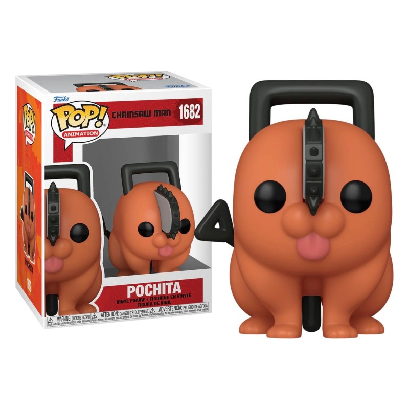 Figurine Pop Animation Pochita 1682 - Chainsaw Man