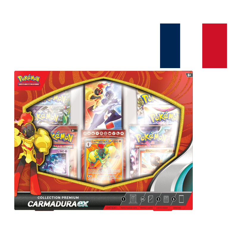 Coffret Premium Carmadura Ex 2024/04  Pokémon Français