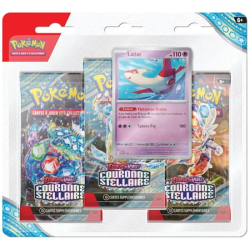 Blister 3 boosters EV07 Couronne Stellaire 09/2024 Français - Pokémon