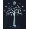 T-shirt bleu Le Seigneur des Anneaux - Arbre blanc du Gondor