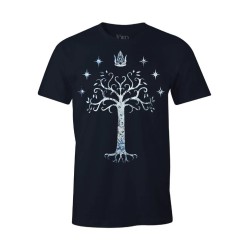 T-shirt bleu Le Seigneur des Anneaux - Arbre blanc du Gondor