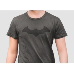 T-shirt anthracite Batman Silicone Logo - DC Comics