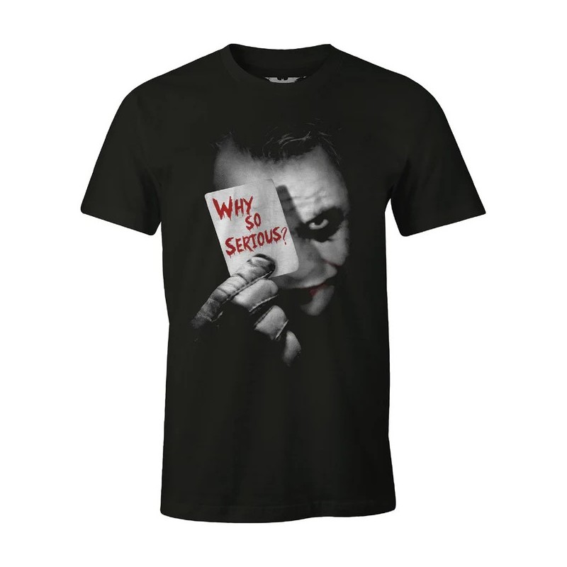 T-shirt noir Joker Why so serious ? - DC Comics Batman