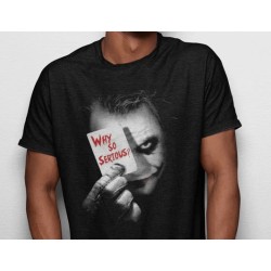 T-shirt noir Joker Why so serious ? - DC Comics Batman