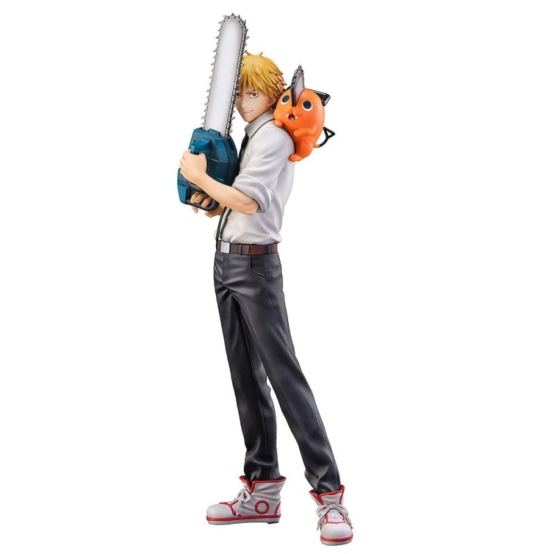 Statuette Denji et Pochita S-Fire 24cm Chainsaw Man