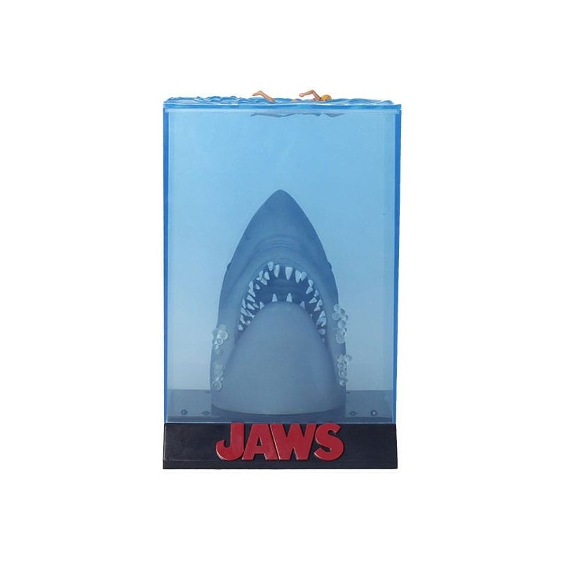 Figurine PVC 3D Poster Dents de la mer Jaws 50th Anniversary 26cm