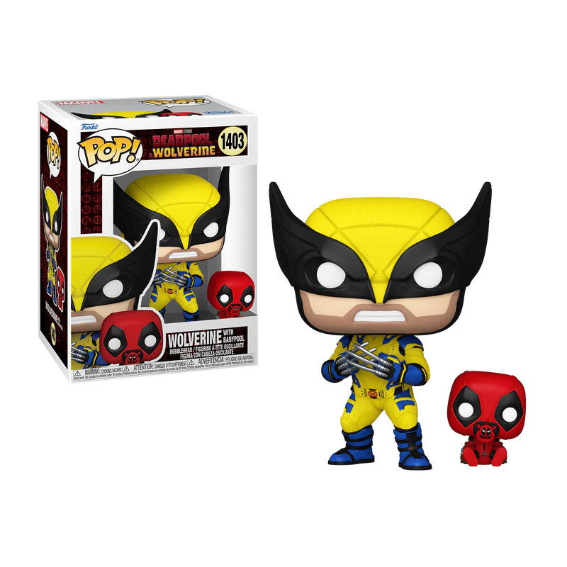 Pop and Buddy Wolverine avec Babypool 1403