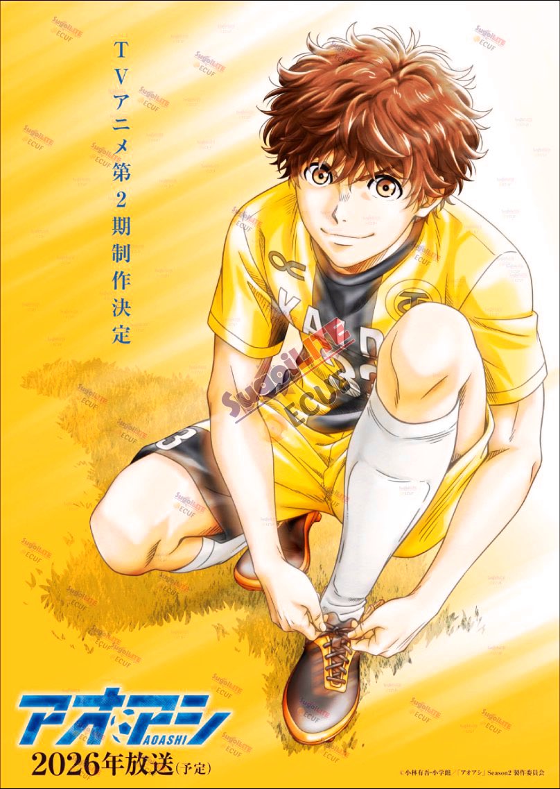 Saison 2 pour Aoashi
